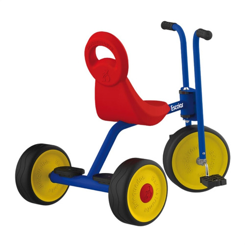 Triciclo Escolar 3 Roda Velotrol Pega Carona Motoca Infantil